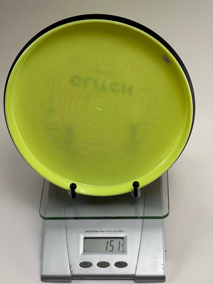 MVP Neutron Glitch Special Edition | Yellow w/ Black Rim | 151g