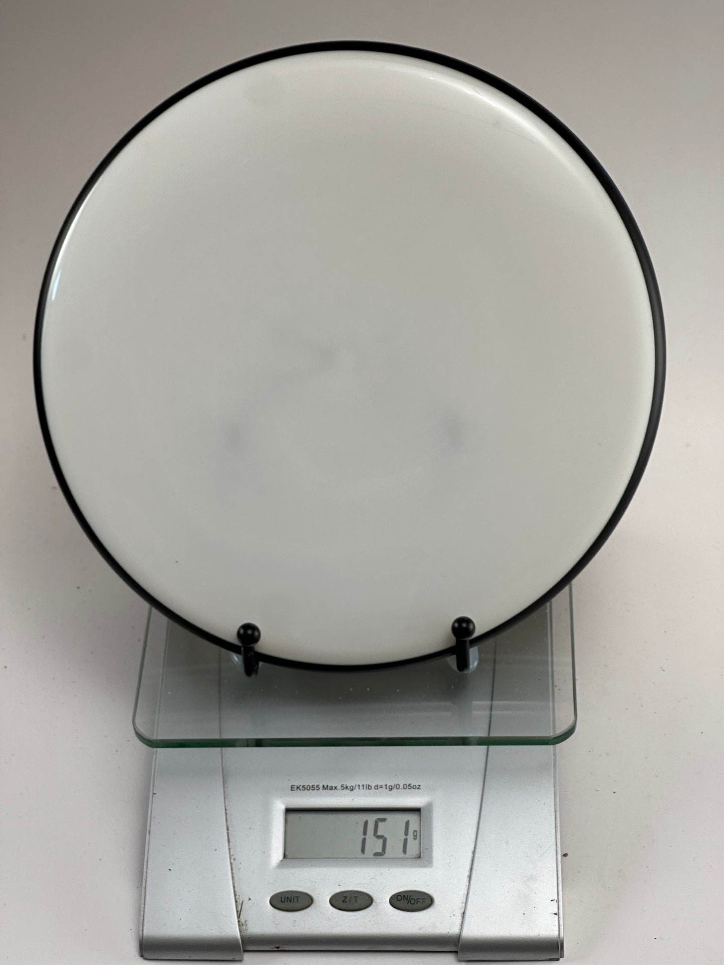 MVP R2 Neutron Glitch (Lab Second) – White w/ Black Rim 151g