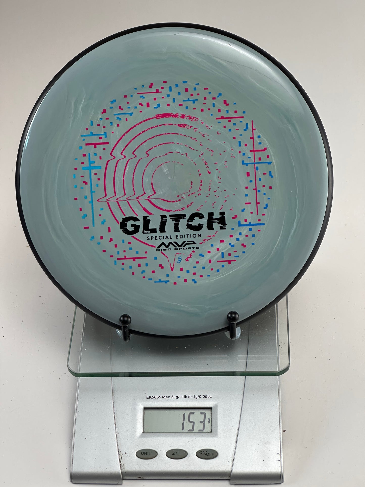 MVP Neutron Glitch (Special Edition) Light Blue/Gray w/ Black Rim, 153g