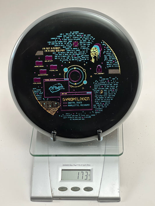 MVP Eclipse Hex Glow (Gyropalooza 2023 Stamp) – Black/Glow Rim