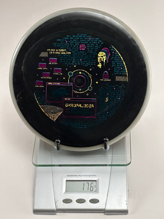 MVP Eclipse Hex Glow (Gyropalooza 2023) - Black w/ White Glow Rim
