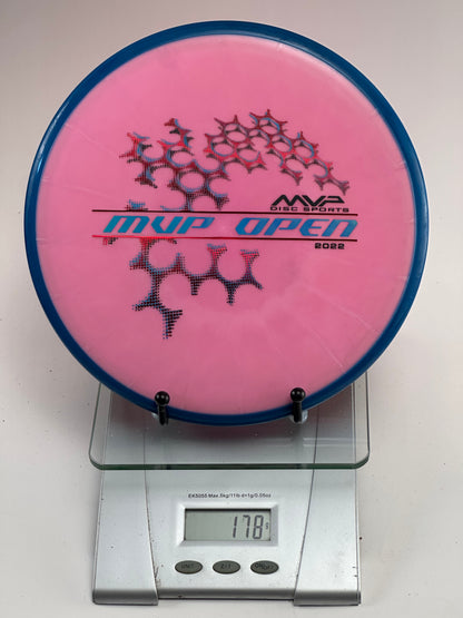 MVP Eclipse Glow Hex – MVP Open 2022 Stamp, Pink/Blue Rim