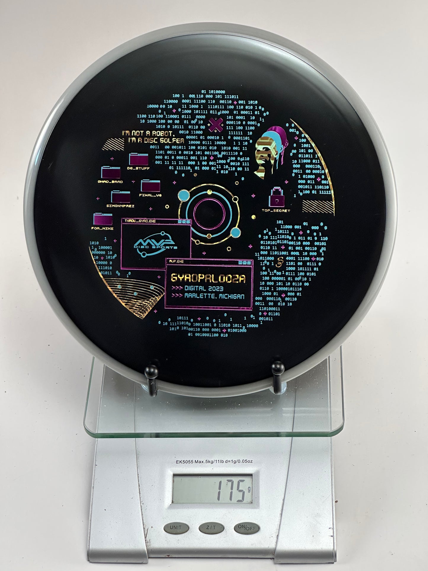 MVP Eclipse Hex (Glow) – Gyropalooza 2023 Stamp, Black/Gray