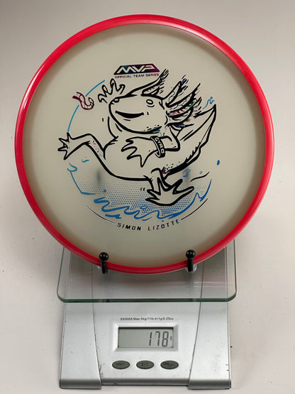 MVP Eclipse Hex Glow (Simon Lizotte Team Series) Red Rim 178g