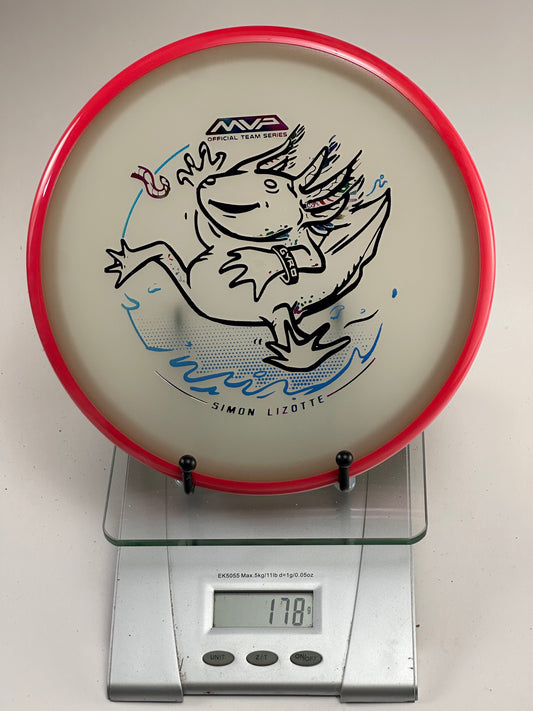 MVP Eclipse Hex Glow (Simon Lizotte Team Series) Red Rim 178g
