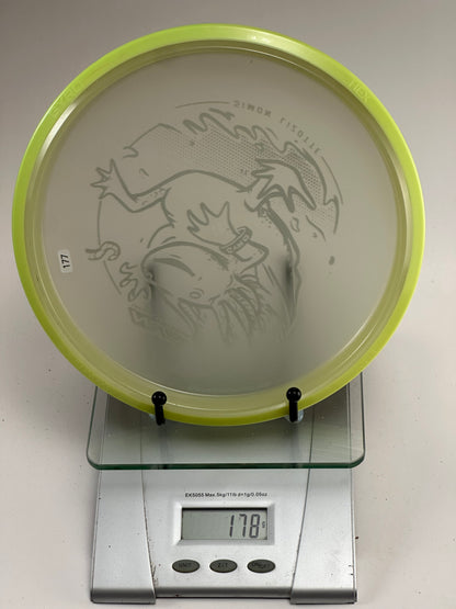 MVP Eclipse Hex Glow – Simon Lizotte Team Series Axolotl, Yellow Rim
