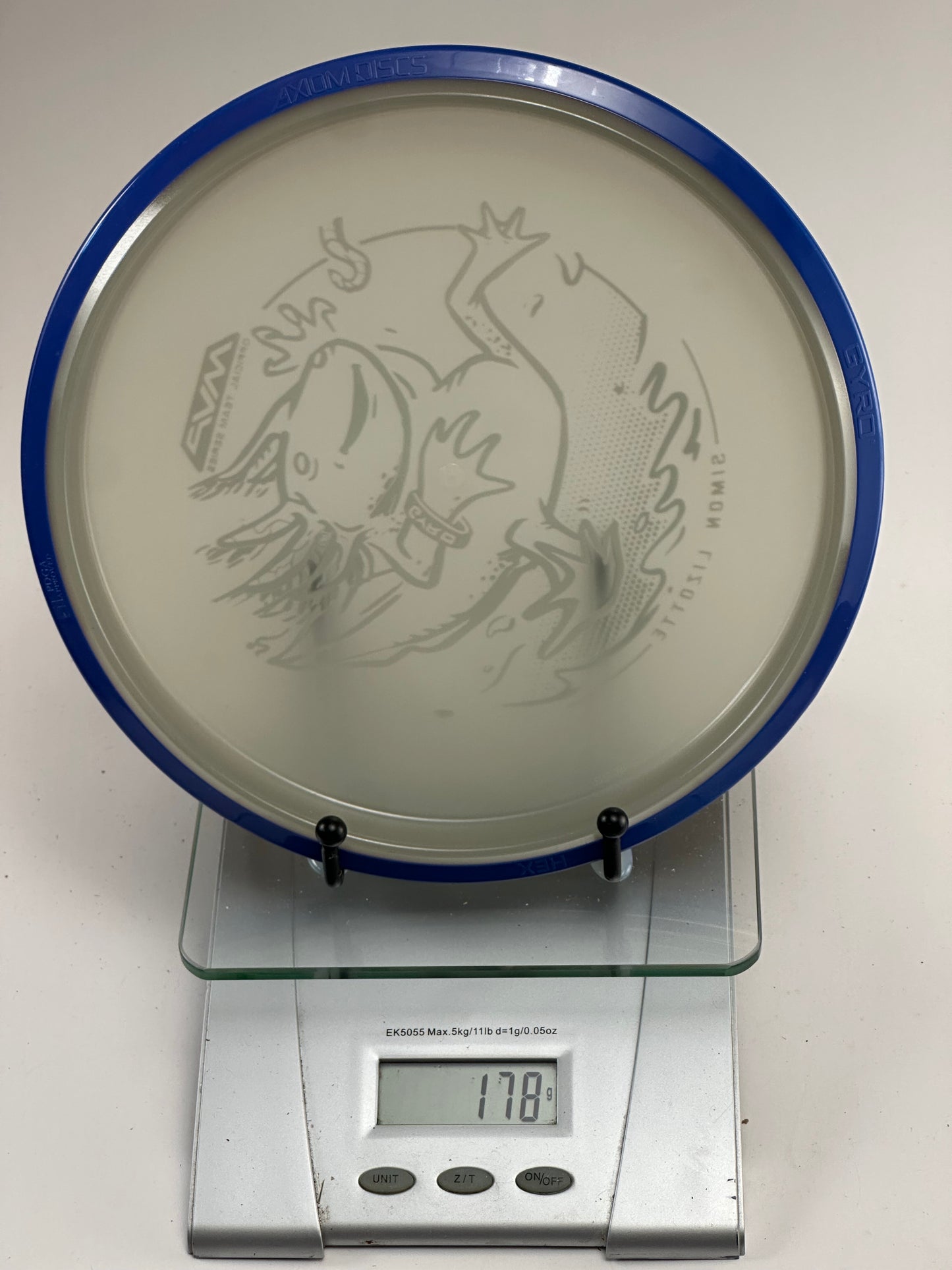 MVP Eclipse Hex Glow (Simon Lizotte Team Series Axolotl) Blue Rim 178g
