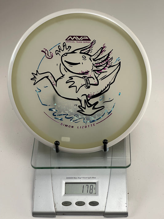 MVP Eclipse Hex Glow (Simon Lizotte Team Series) Axolotl Stamp, White Rim