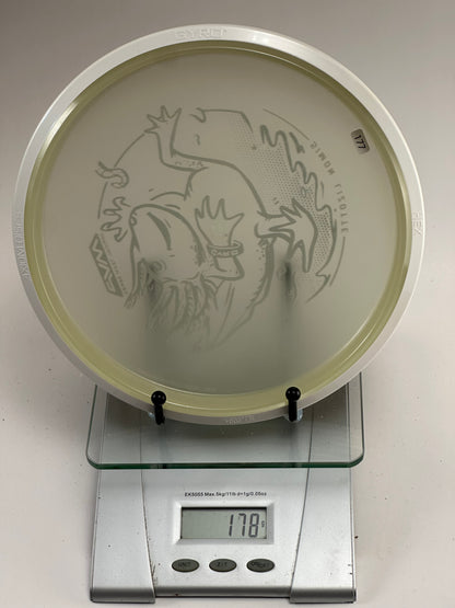 MVP Eclipse Hex Glow (Simon Lizotte Team Series) Axolotl Stamp, White Rim