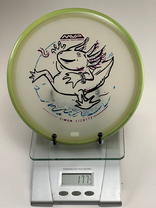 MVP Eclipse Hex Glow (Simon Lizotte Team Series) Axolotl, Green Rim