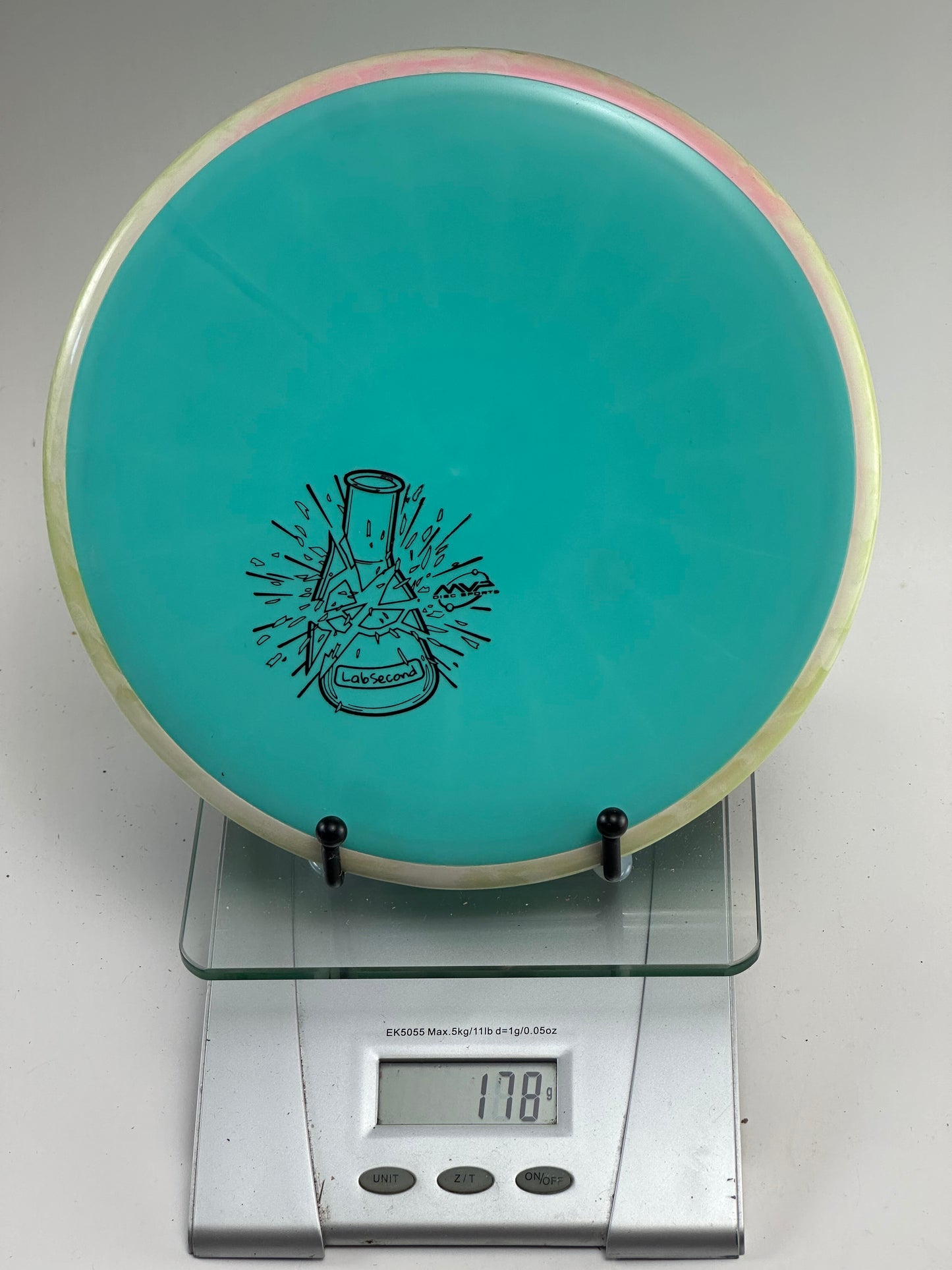 MVP Eclipse Hex Glow Lab Second (Teal w/ White Glow Rim)