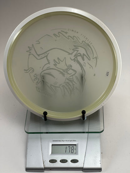 MVP Eclipse Hex Glow (Simon Lizotte Team Series) Axolotl Stamp, White Rim