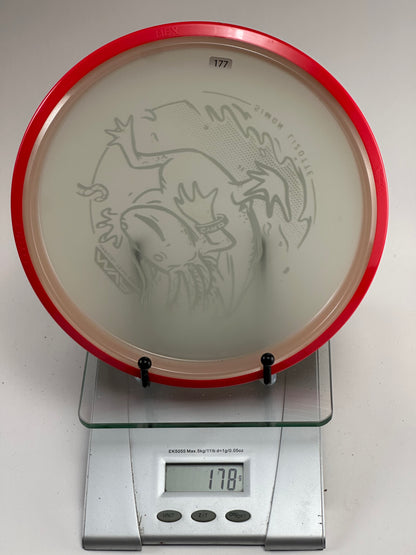 MVP Eclipse Hex (Glow) Simon Lizotte Team Series Axolotl, Red Rim