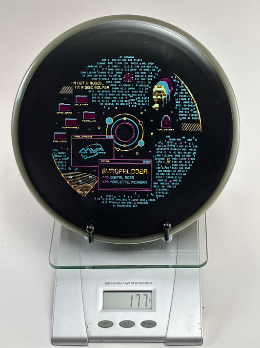 MVP Eclipse Hex (Glow) – Gyropalooza 2023 Digital Stamp, Gray Rim