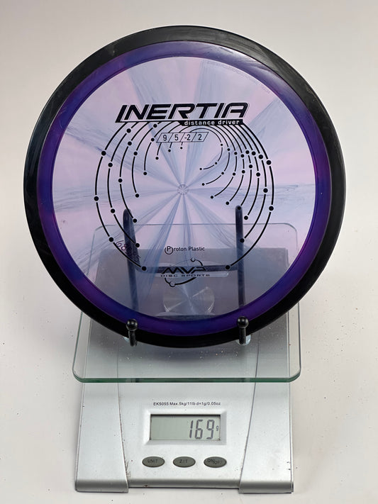 MVP Proton Inertia Distance Driver - Purple Translucent w/ Black Rim