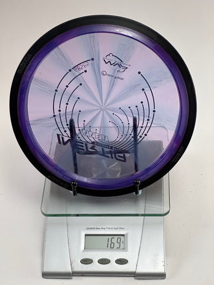MVP Proton Inertia Distance Driver - Purple Translucent w/ Black Rim