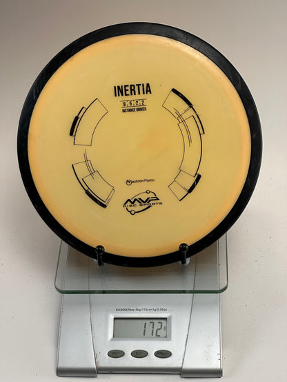 MVP Neutron Inertia Distance Driver (Cream w/ Black Rim) 172g