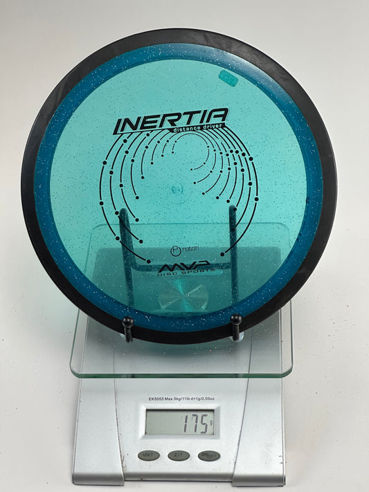 MVP Proton Inertia Distance Driver (Aqua, Black Rim)