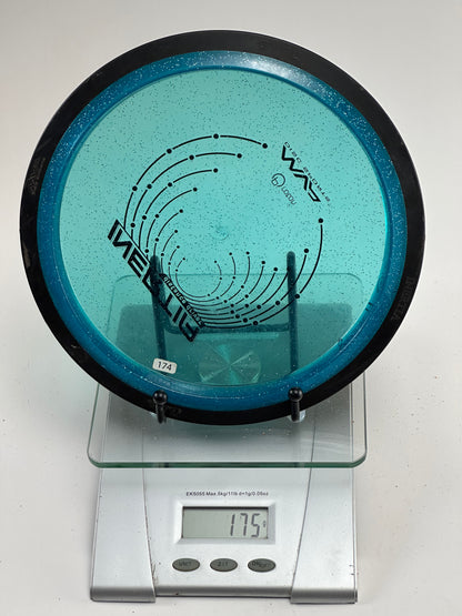 MVP Proton Inertia Distance Driver (Aqua, Black Rim)