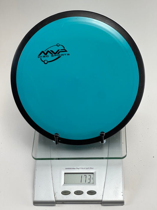 MVP Neutron Inertia Distance Driver (Aqua/Black Rim)