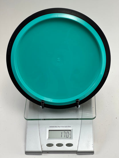 MVP Neutron Inertia Lab Second Distance Driver (Teal/Black Rim)