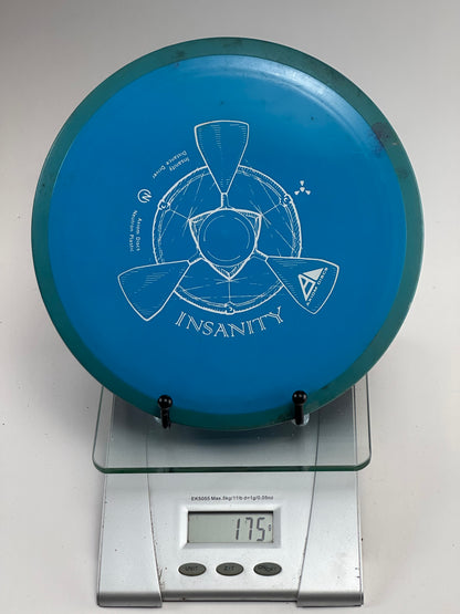 MVP Neutron Insanity Distance Driver (Blue/Teal Overmold) 175g
