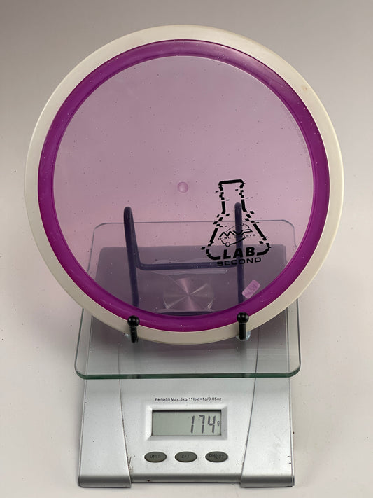 MVP Plasma Insanity Lab Second Distance Driver (Purple/White Overmold) 174g