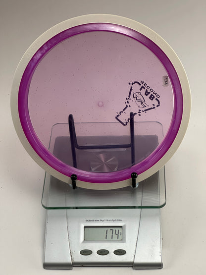 MVP Plasma Insanity Lab Second Distance Driver (Purple/White Overmold) 174g