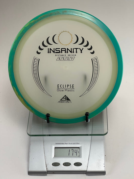 MVP Insanity Eclipse Glow Distance Driver – Green Rim
