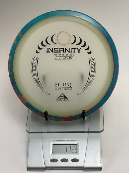 MVP Eclipse Glow Insanity Distance Driver (Blue/Red Swirl Rim)