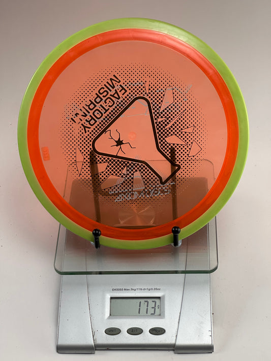MVP Plasma Insanity (Factory Misprint) Orange w/ Green Overmold