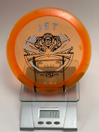 Streamline Jet Proton (173g) Transparent Orange Distance Driver
