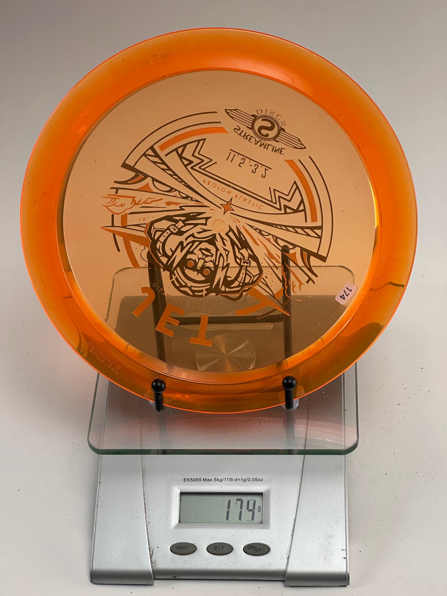 Streamline Jet Proton (173g) Transparent Orange Distance Driver