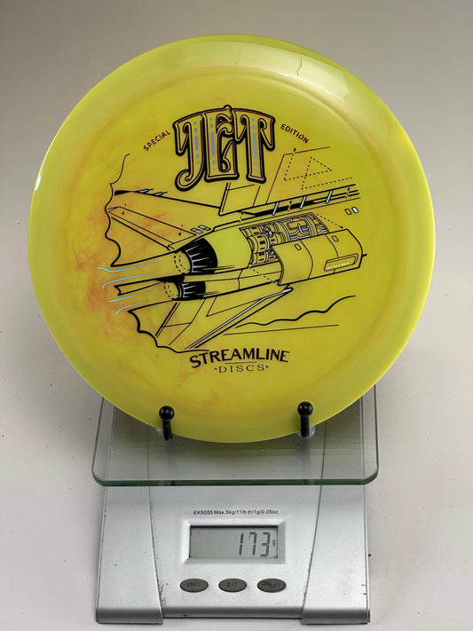 MVP Streamline Jet (Special Edition) Neutron - Yellow Swirl 173g
