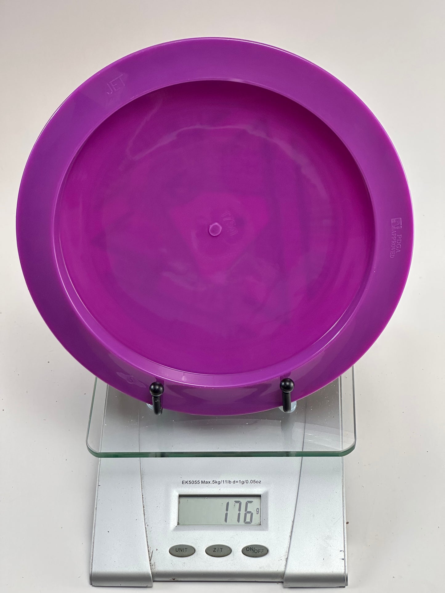 MVP Jet Plasma Purple w/ Prism Factory Second Stamp (176g)