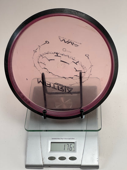 MVP Matrix Proton Midrange 176g - Translucent Pink w/ Black Rim