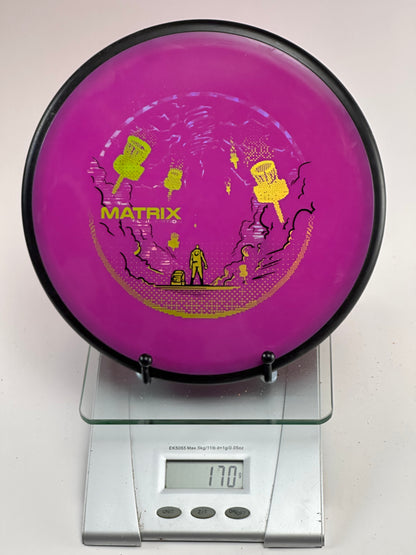 MVP Proton Matrix Midrange – Translucent Pink/Black Rim 171g