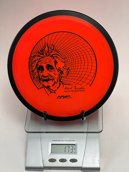 MVP Motion Neutron Distance Driver (General Relativity Einstein Stamp)