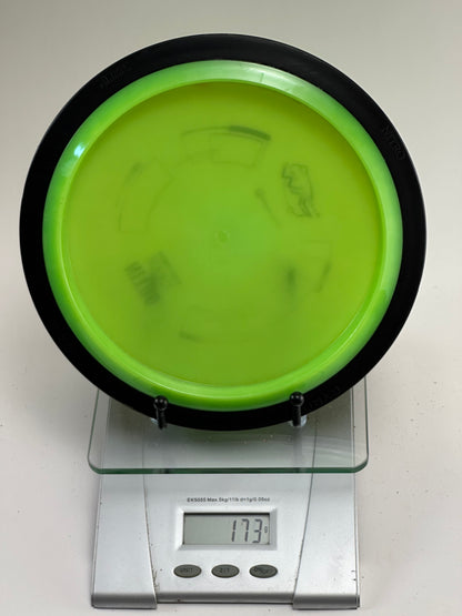 MVP Neutron Nitro Distance Driver (Green/Black Rim)