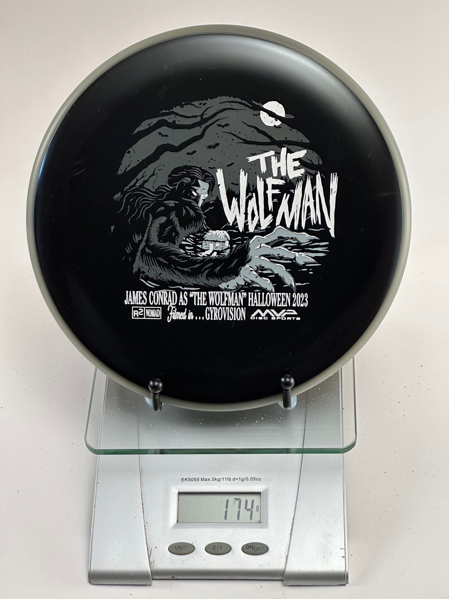 MVP R2 Neutron Nomad (Halloween 2023 Wolfman) Black 174g