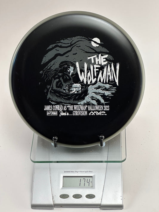 MVP R2 Neutron Nomad Halloween 2023 "The Wolfman" (Black) 174g
