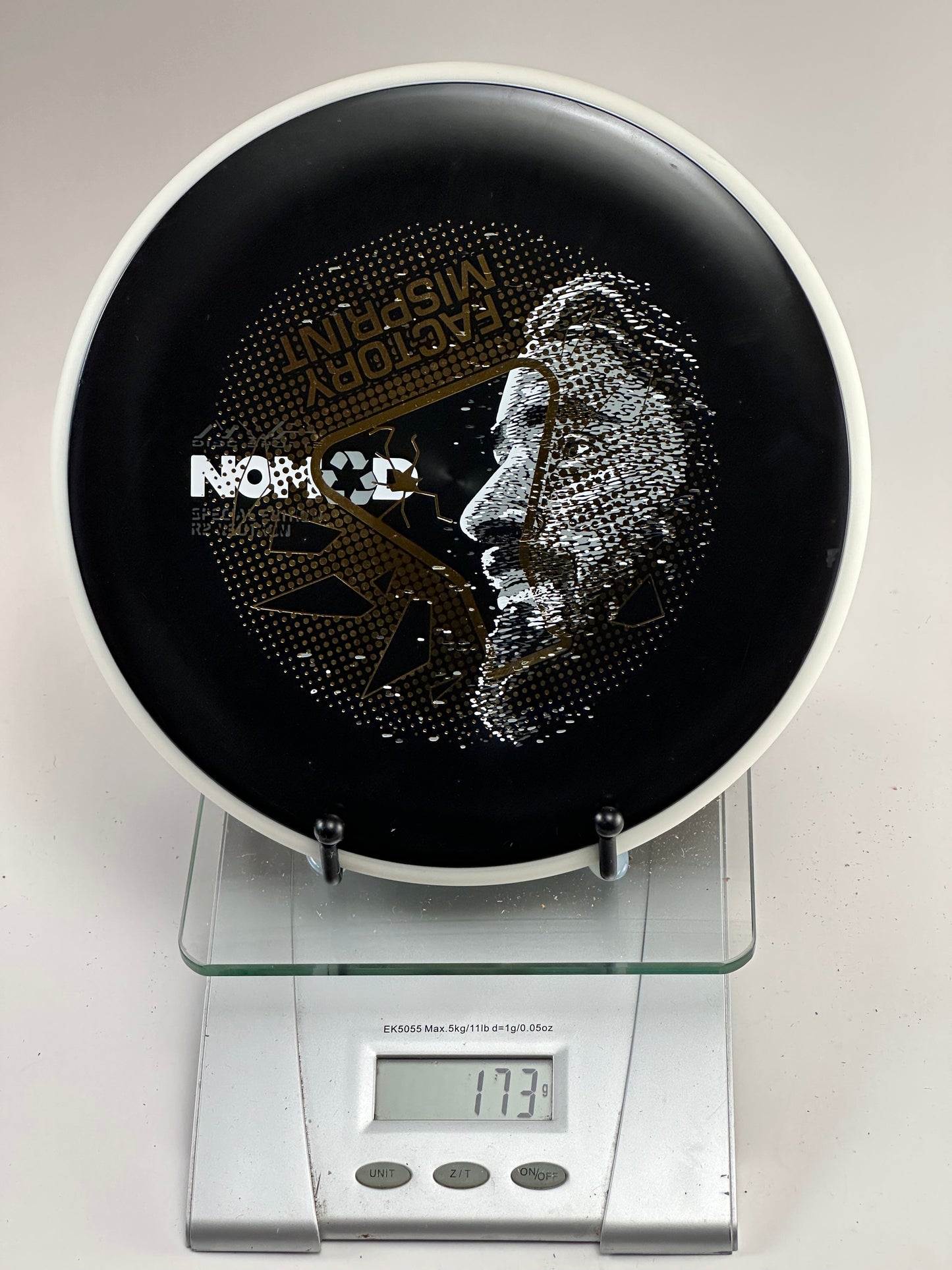 MVP Eclipse 2.0 Nomad (Factory Misprint) Glow Putter - Black/White Rim