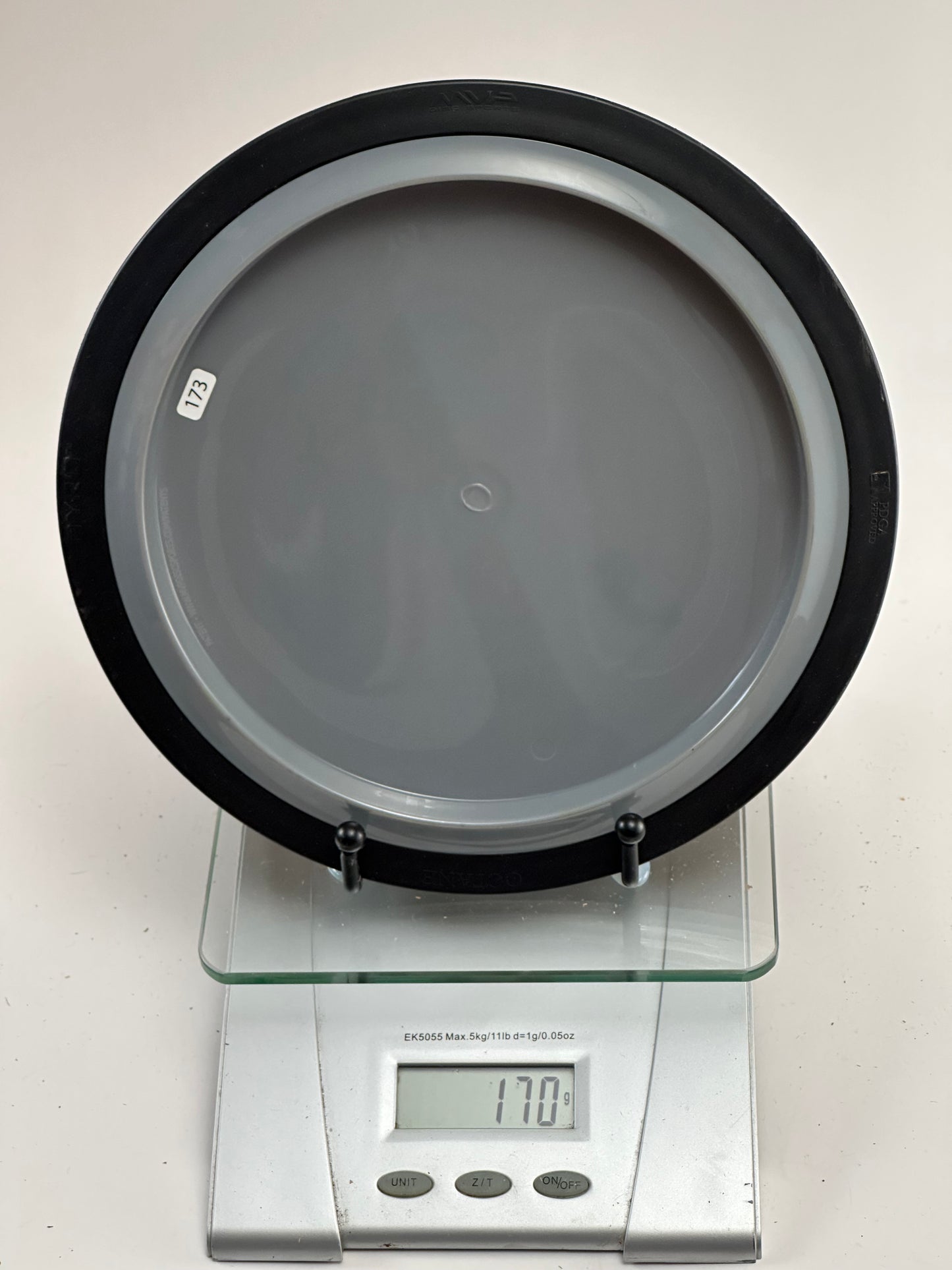 MVP Neutron Octane Distance Driver (Gray w/ Black Rim)