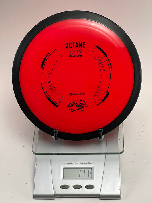 MVP Neutron Octane Distance Driver (Red/Black Rim)