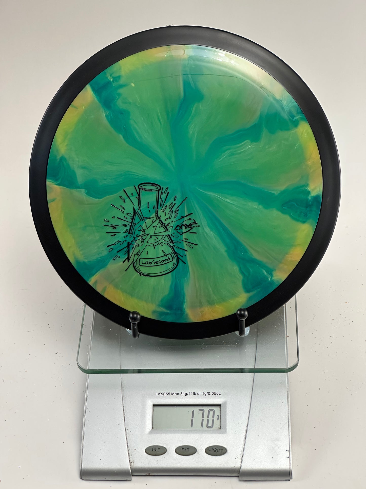 MVP Neutron Octane Lab Second Distance Driver (Swirly Green/Yellow) 170g