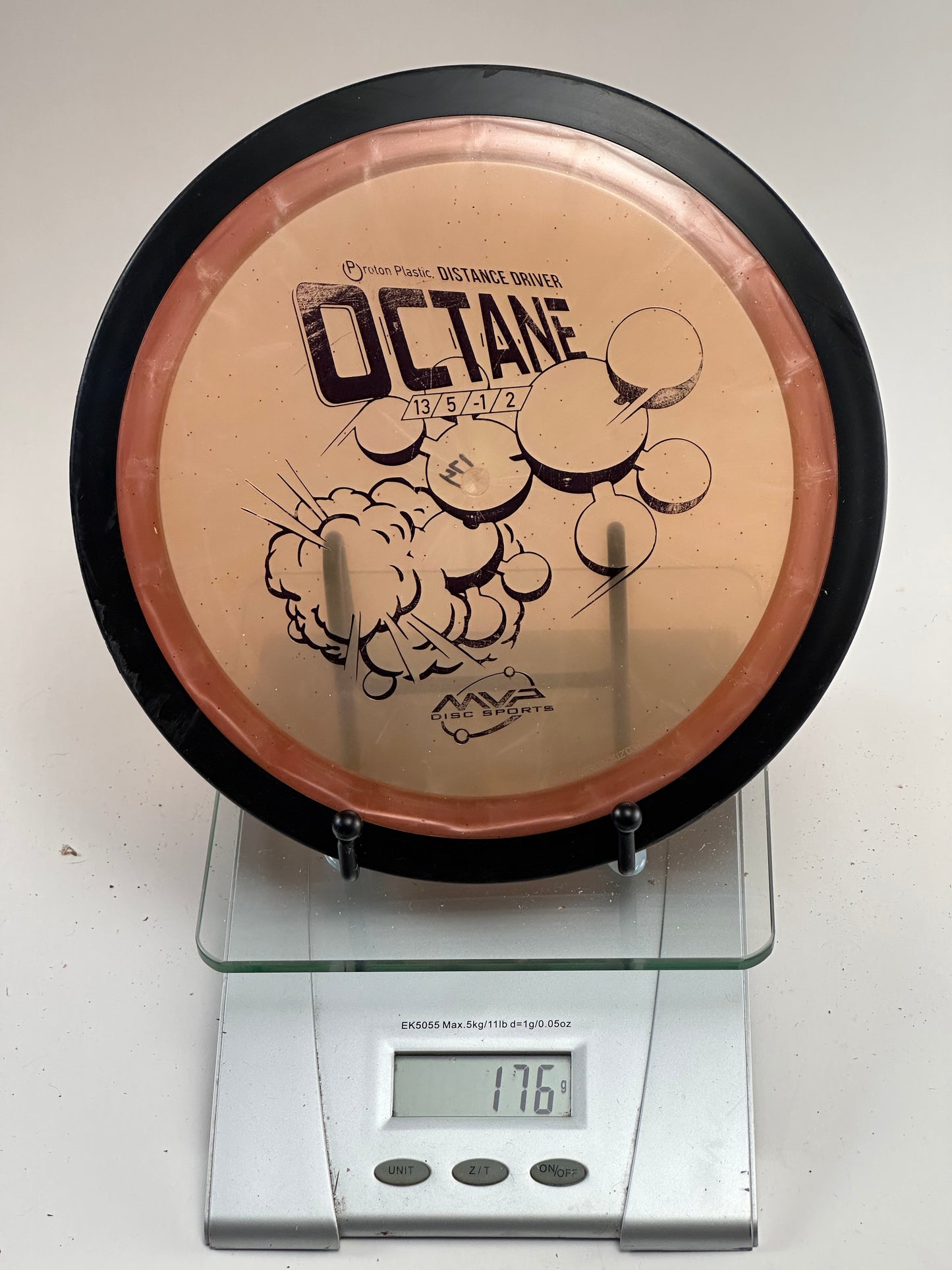 MVP Octane – Proton Distance Driver (Translucent Plate, Black Rim)