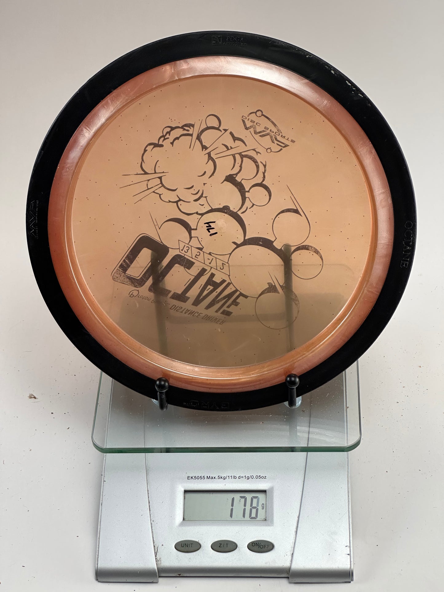 MVP Octane – Proton Distance Driver (Translucent Plate, Black Rim)