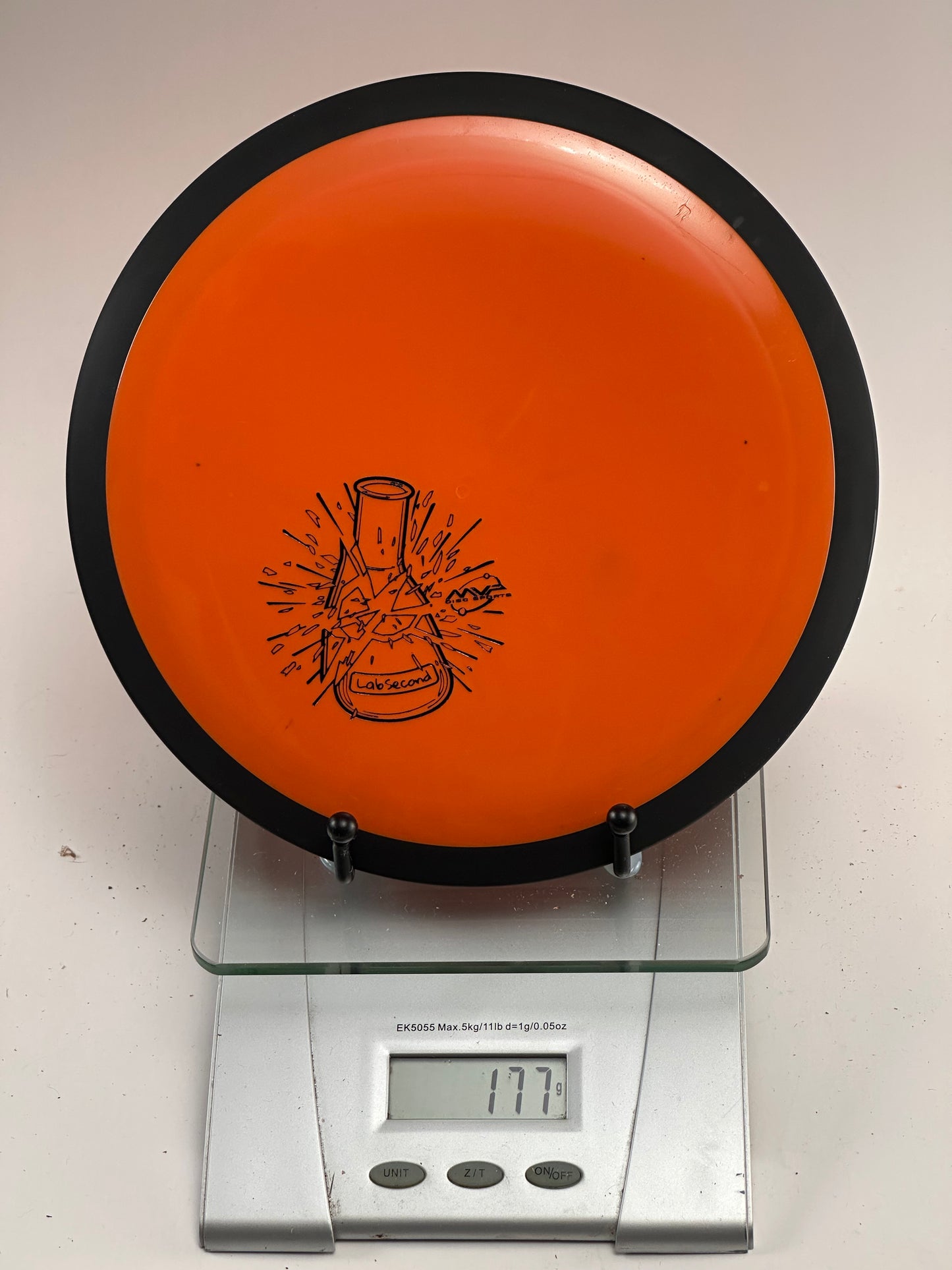 MVP Neutron Orbital Lab Second 177g Orange w/ Black Rim