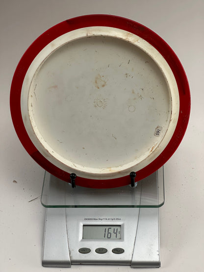 MVP Neutron Panic (Axiom) White w/ Red Rim Skull Stamp