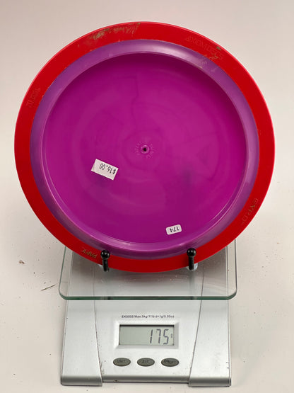 MVP Neutron Panic (175g) – Purple Plate / Red Rim, Radioactive Stamp